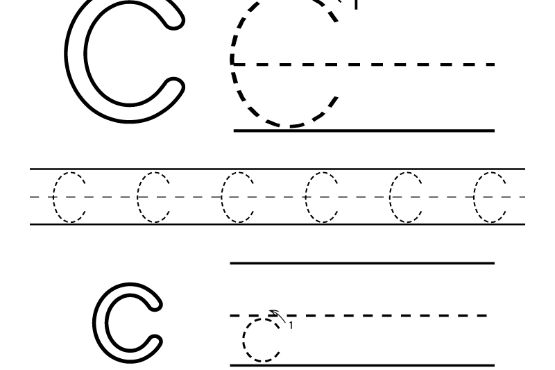 Free Printable Letter C Worksheets Preschool