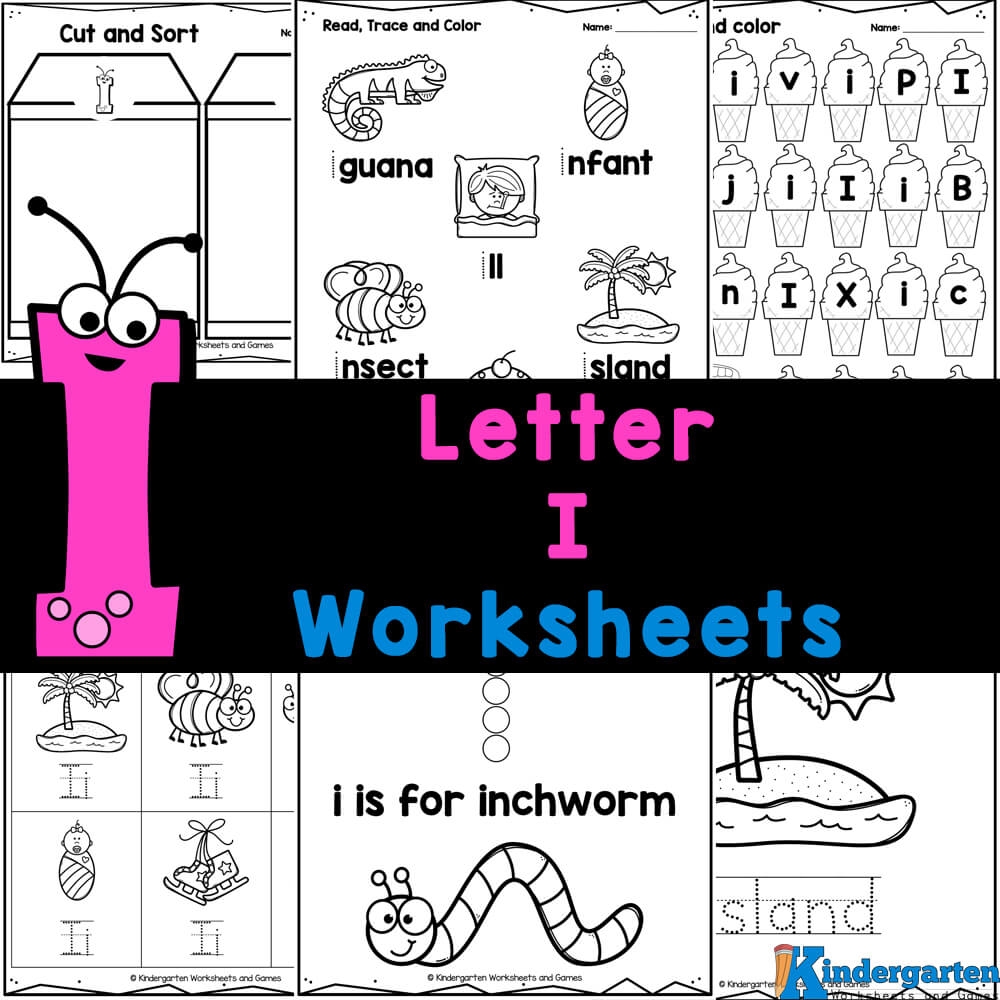 FREE Printable Letter I Worksheets For Kindergarten Worksheets Library