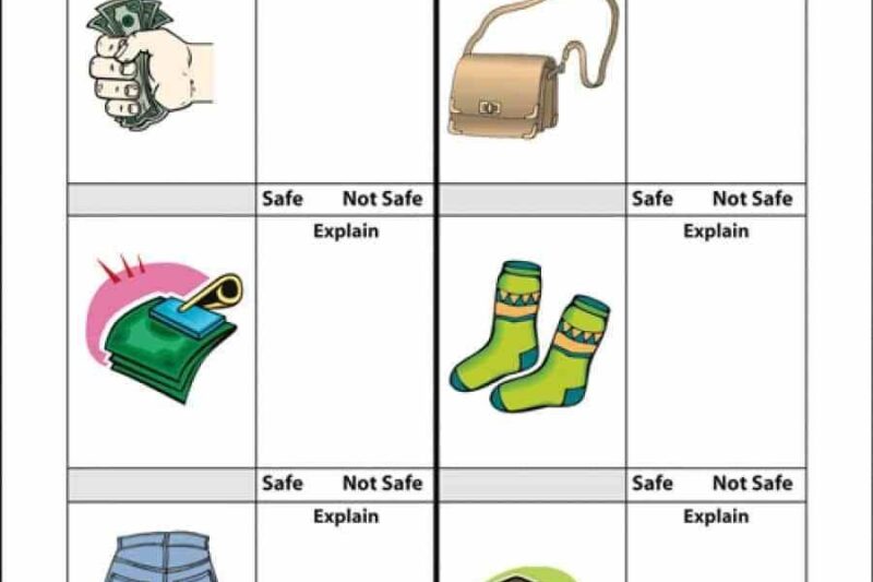 Life Skills Worksheets Free Printable