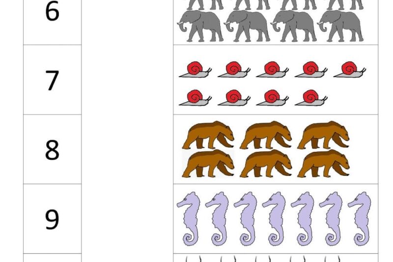 Go Math Worksheets For Kindergarten