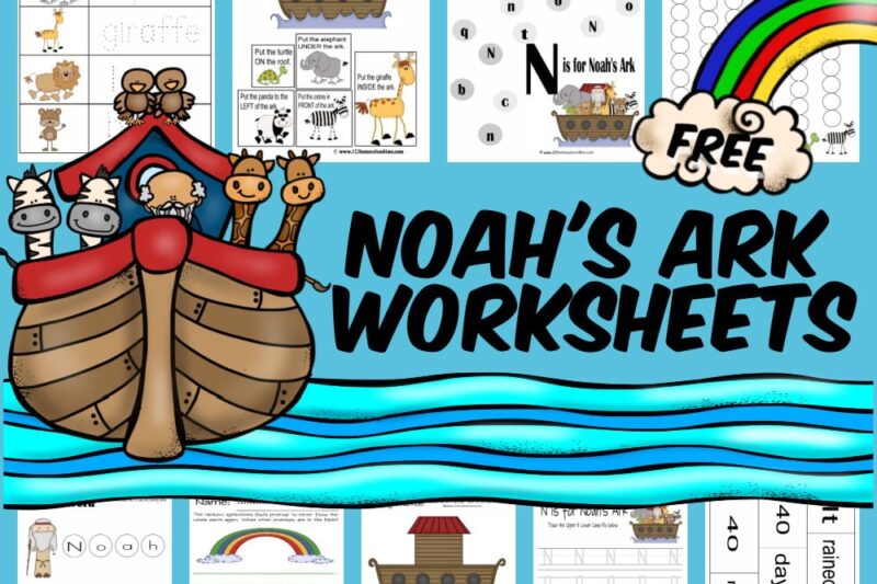 Preschool Noah’s Ark Free Printables