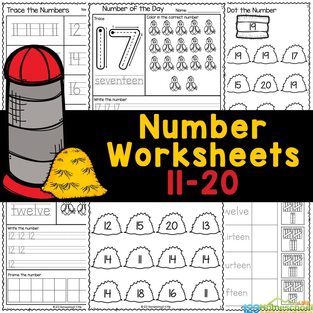 Free Number Worksheet For Kindergarten Free Number Worksheet For Kindergarten