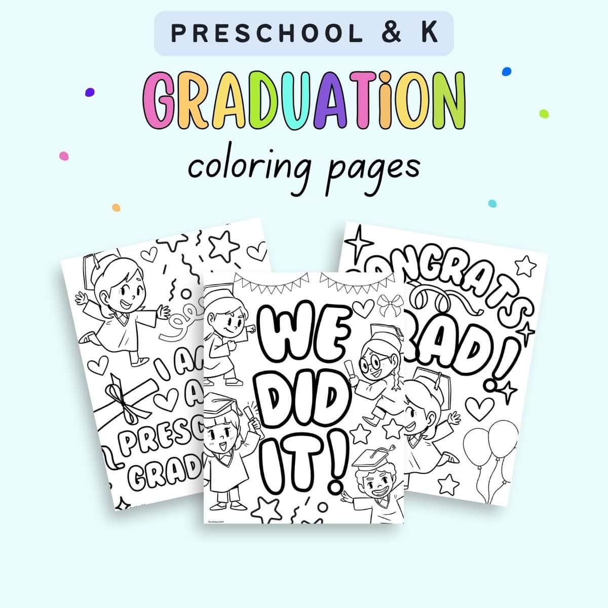 Preschool Geaduation Printables