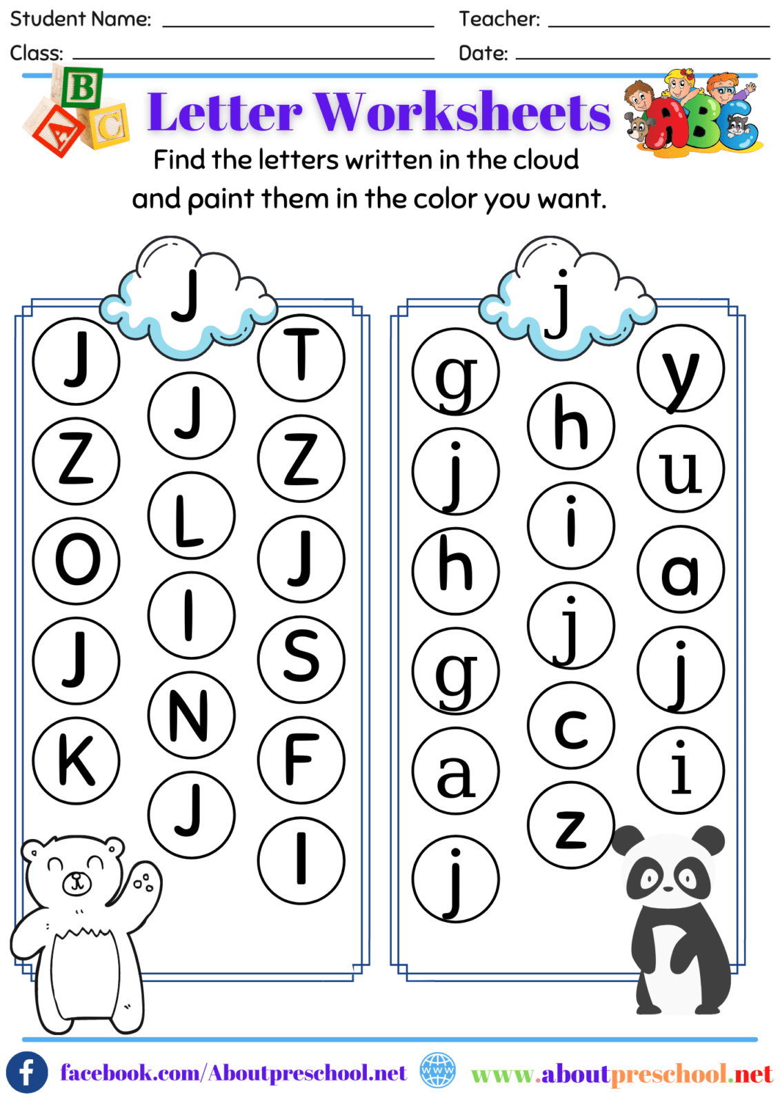 Free Printable Preschool Worksheets Tracing Letters Archives Page 7 Of 8 About Preschool