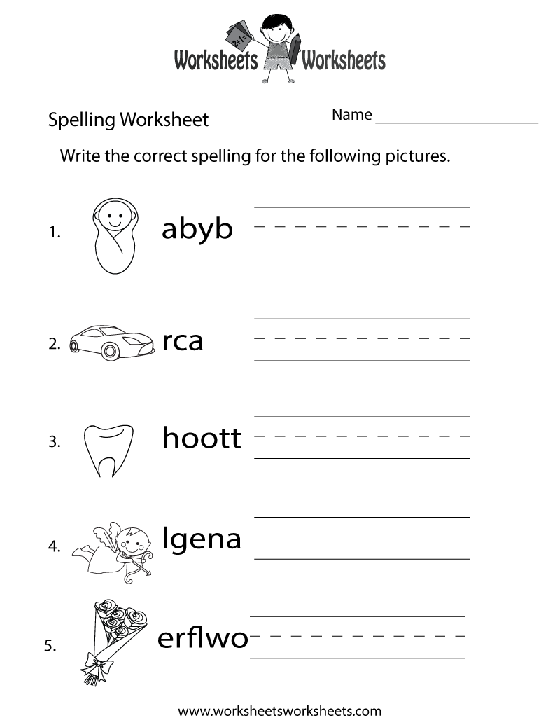 Free Printable Grammar Test Worksheets