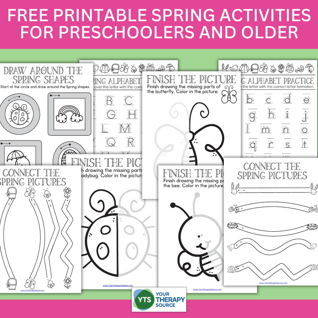 Teaching Preschool About Spring Free Printables