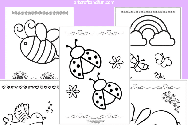 Teaching Preschool About Spring Free Printables