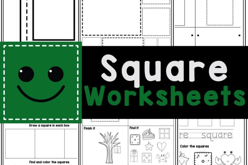 Free Printable Worksheets On Squares