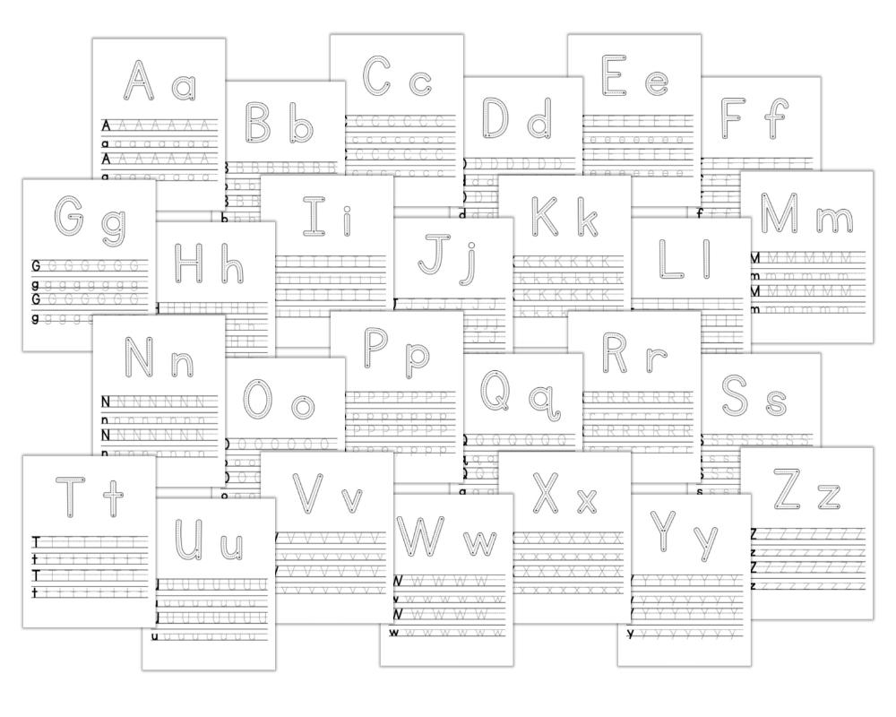 Alphabet Capital And Lowercase Worksheets