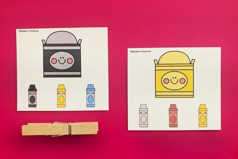 Modern Preschool Printables