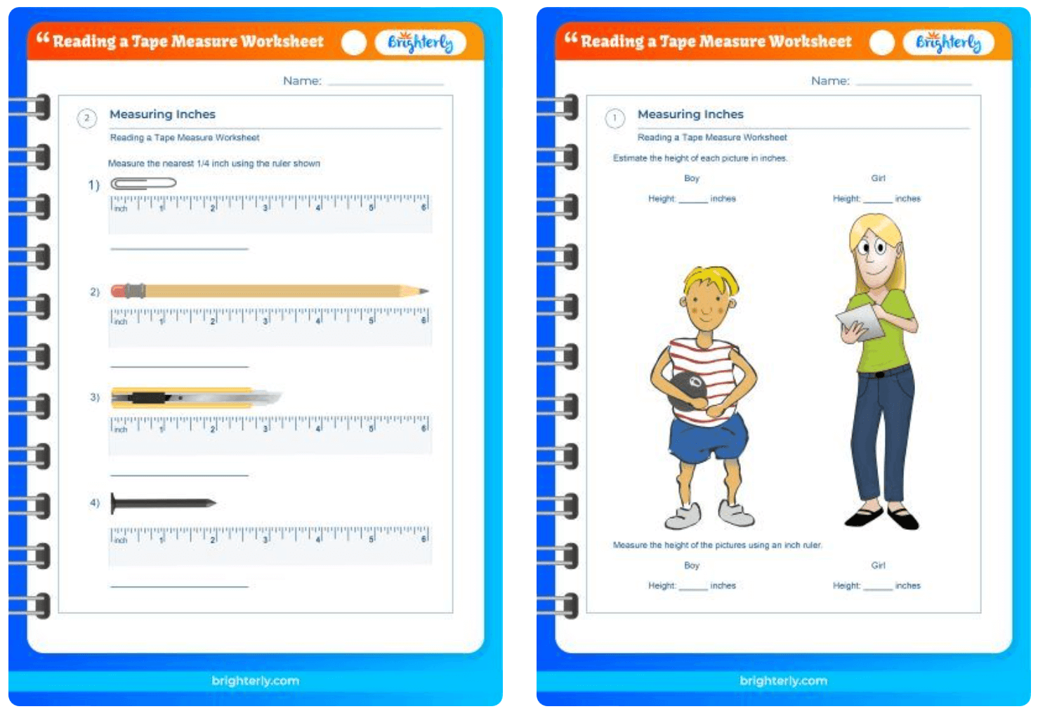 Free Reading A Tape Measure Worksheets PDFs Brighterly