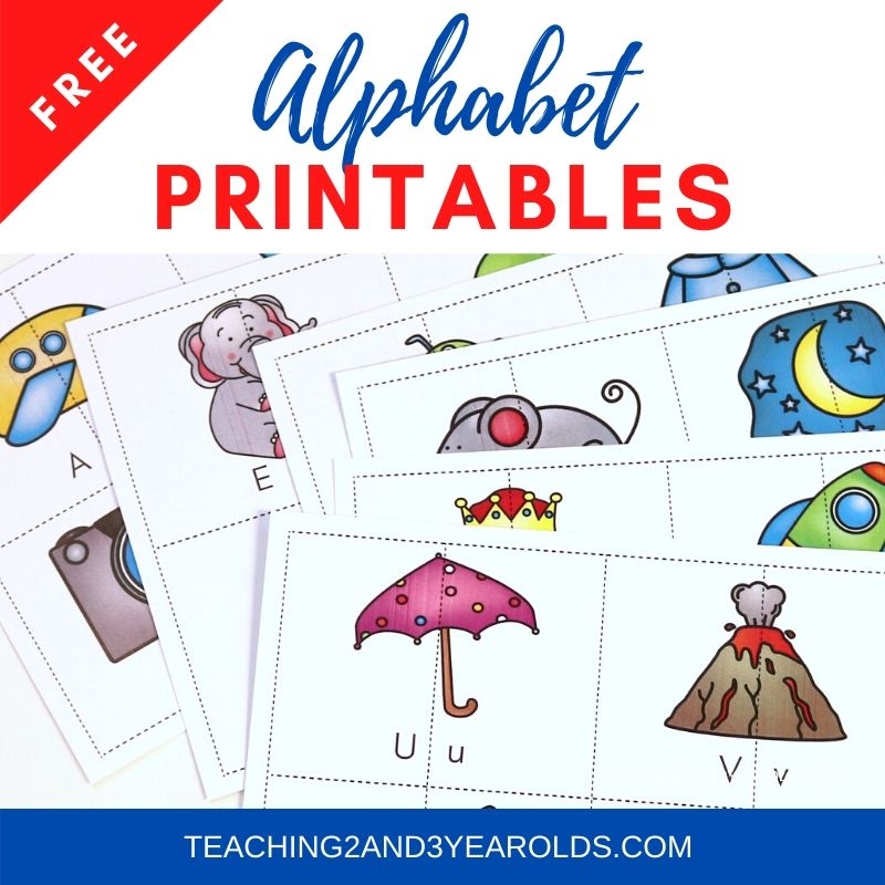 Alphabet For Preschoolers Printables