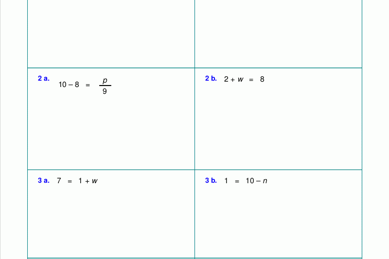 8th Grade Math Linear Equations Worksheets