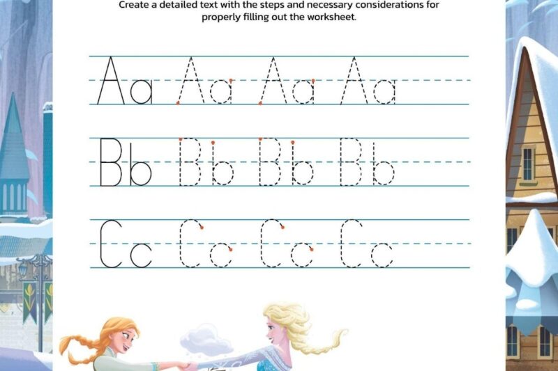 Frozen Printables Preschool Free