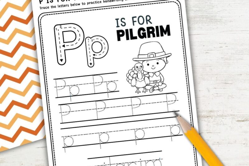 Pilgrim Math Worksheet Kindergarten