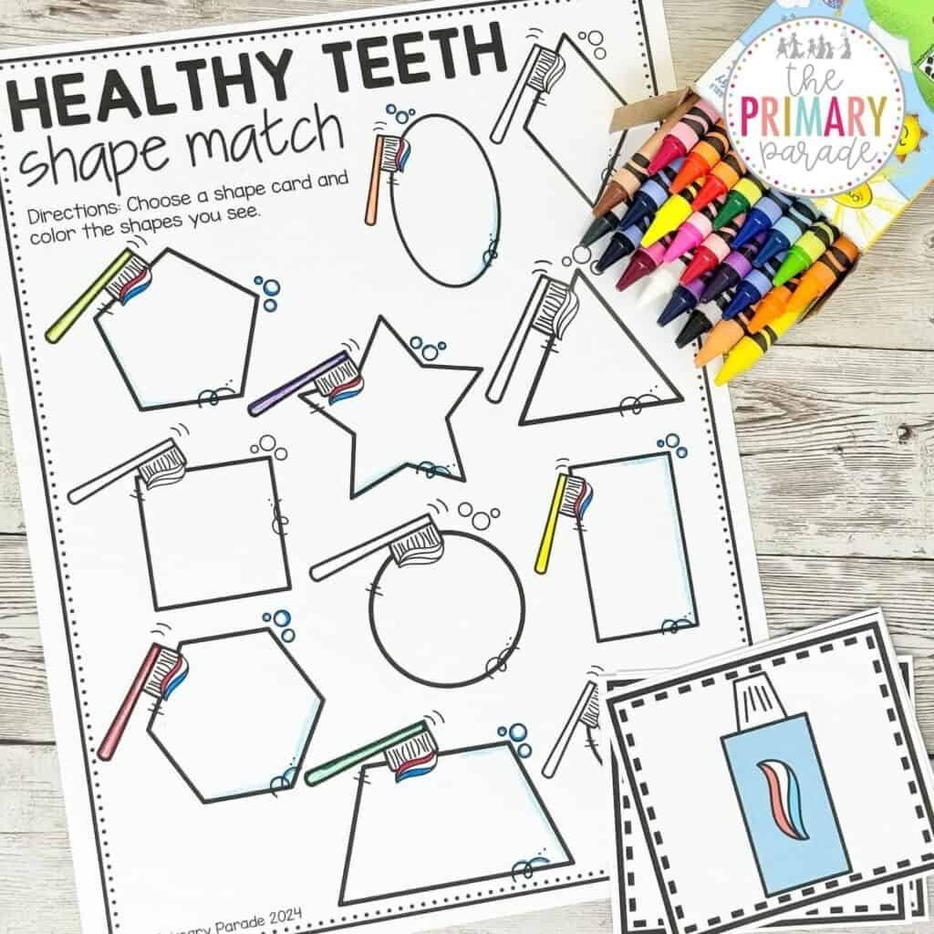 Fun Dental Health Activities For Preschool Kids The Primary Parade