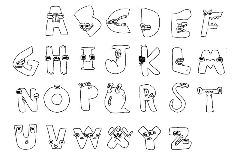 Alphabet Lore Worksheet