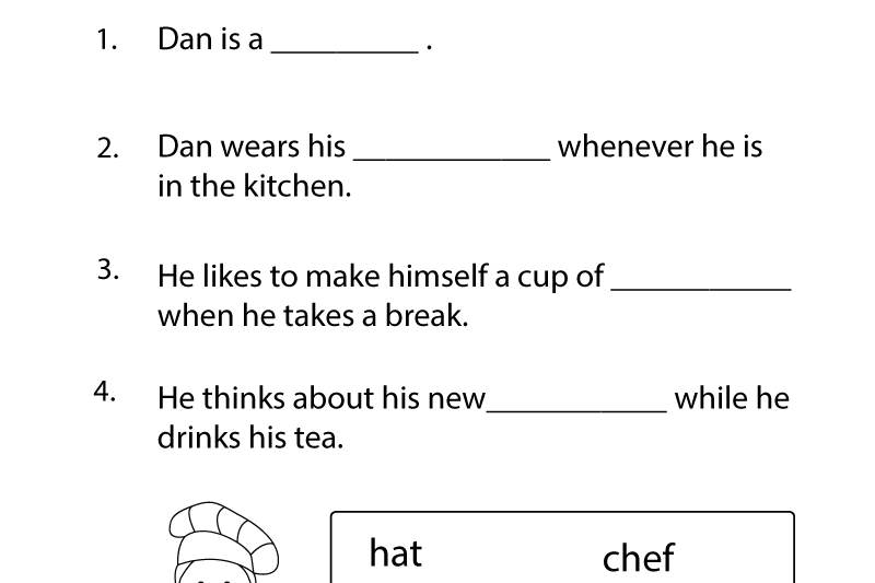 Free Printable Literacy Worksheets Year 4