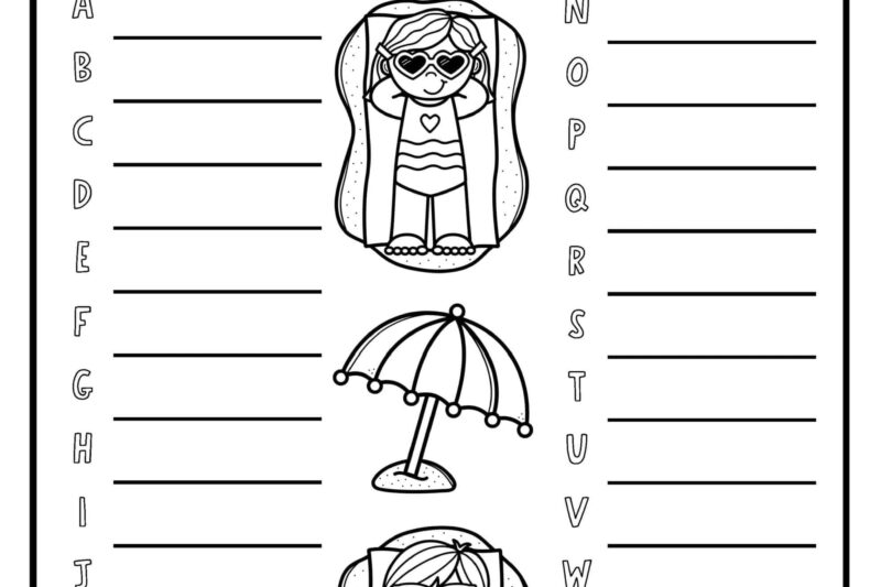 Free Printable 3rd Grade Summer Worksheets