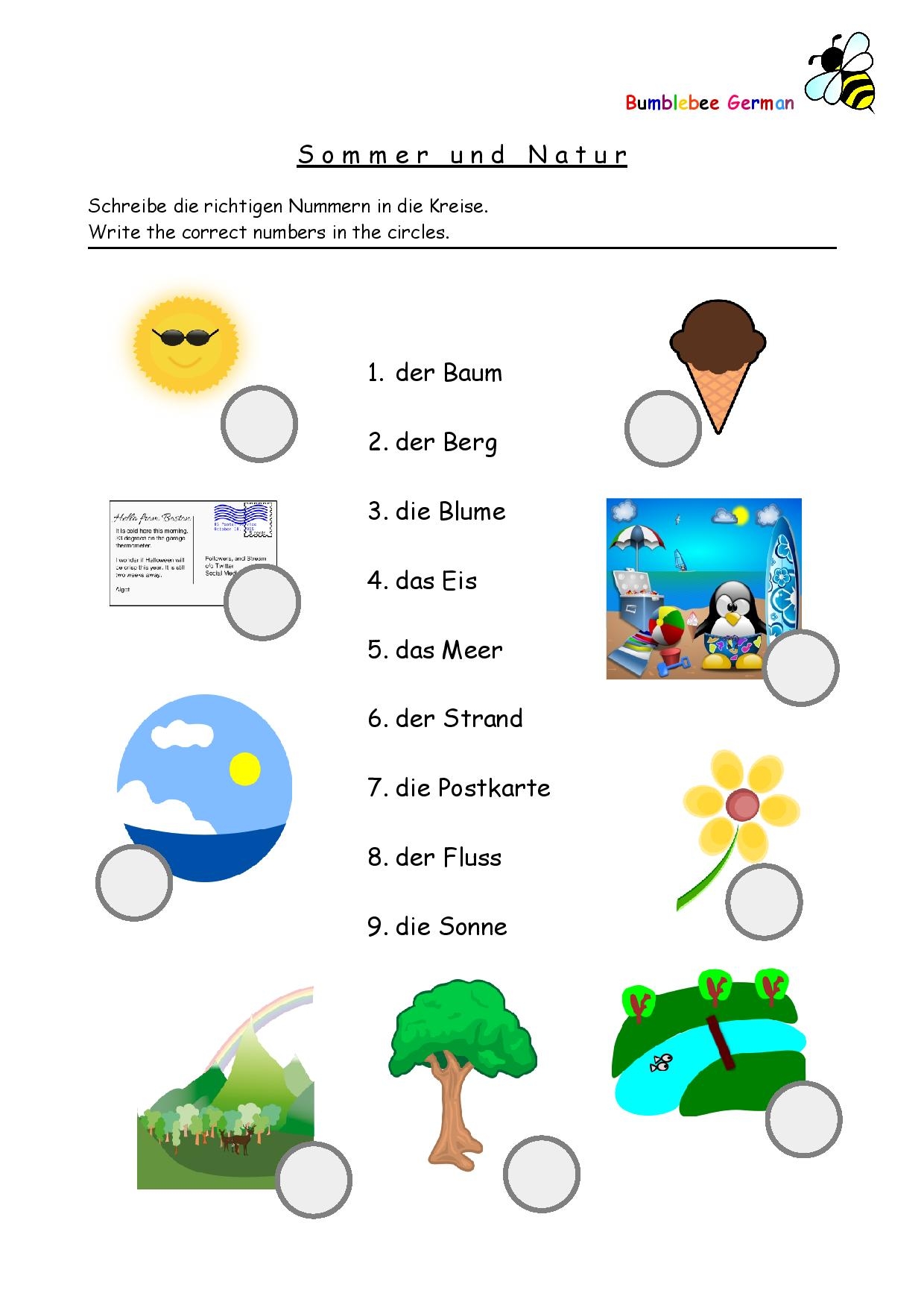 German Worksheets For Kids Printouts BeeGerman Worksheets Library German Worksheets For Kids Printouts BeeGerman Worksheets Library