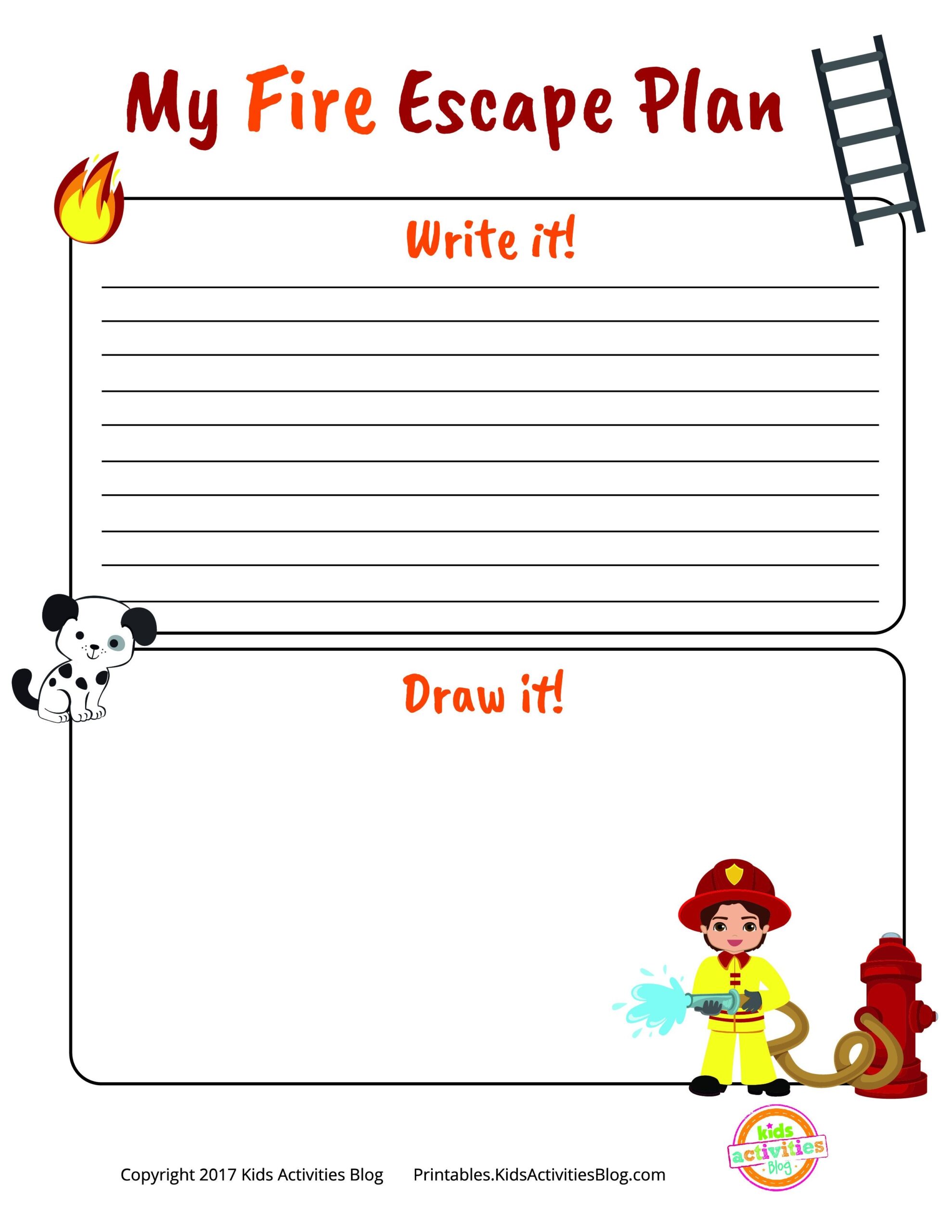 Fire Safety Worksheet Free Printable Fire Safety Worksheet Free Printable