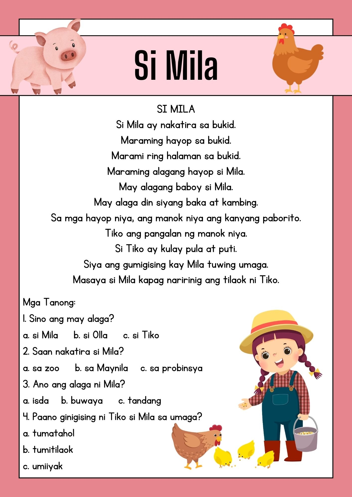 Grade 2 English And Filipino Reading Materials By 