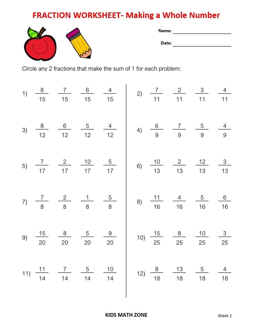 GRADE 2 MATH WORKBOOK One Per Day 110 Math Worksheets 