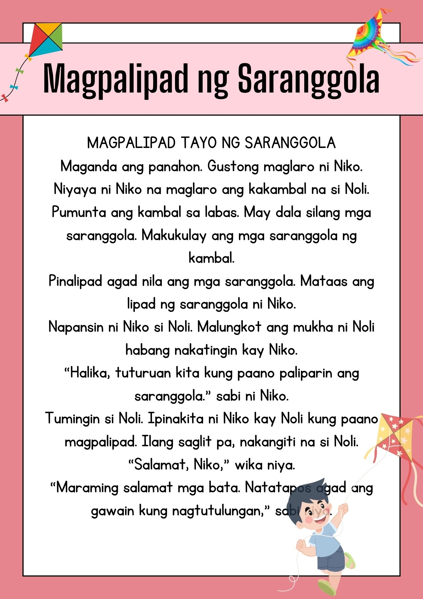 Grade 3 English U0026 Filipino Reading Materials By Learningmaterials25 Raket PH