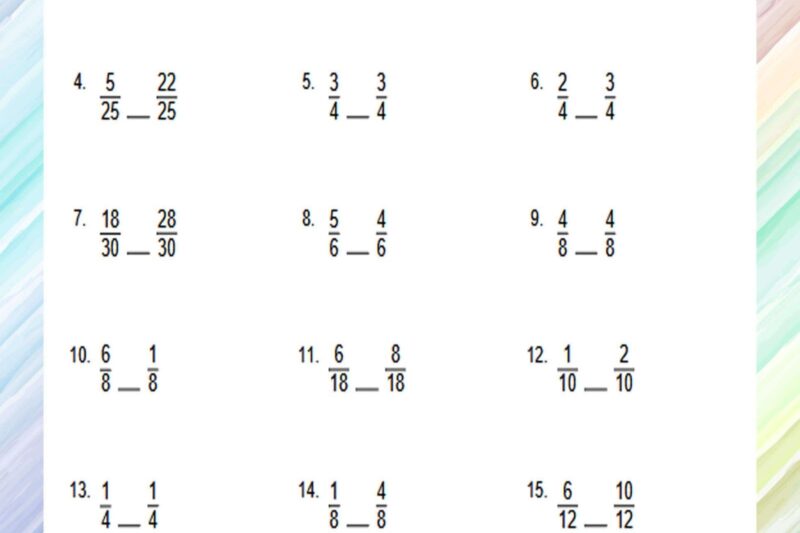Class 3 Maths Worksheets