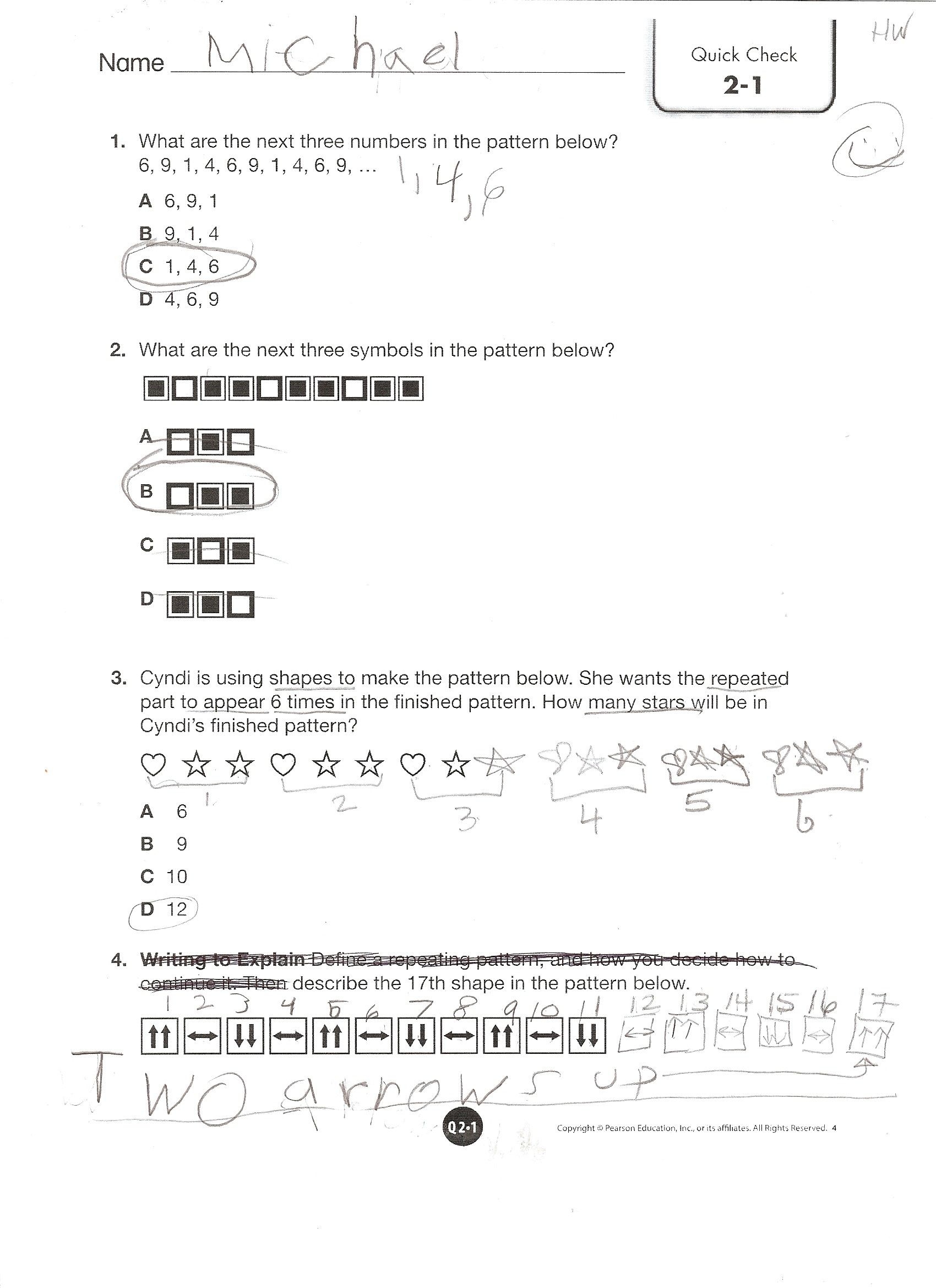 Grade 4 EnVision Math Worksheets Comprehensive Practice For Grade 4 EnVision Math Worksheets Comprehensive Practice For