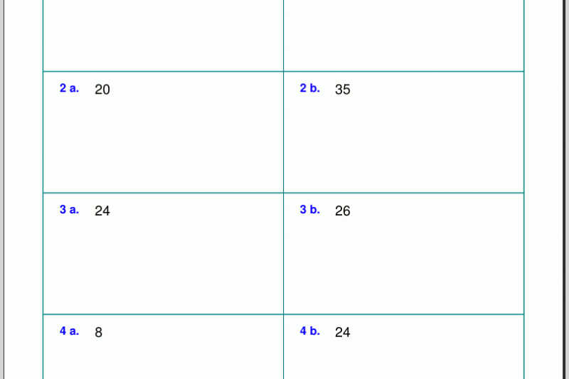 Math Multiplication Worksheets Grade 4