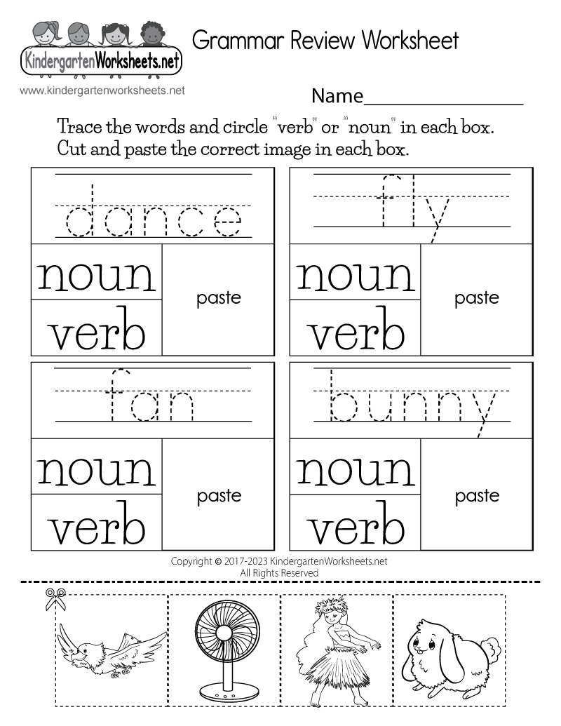 Grammar Review Worksheet Free Printable Digital U0026 PDF