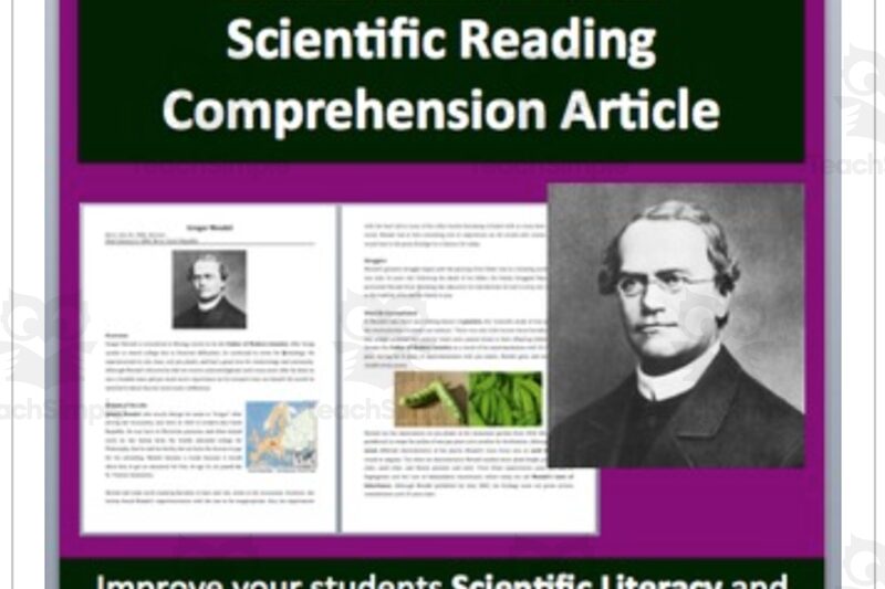 Gregor Mendel Reading Comprehension Worksheet