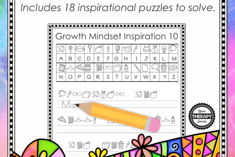 Free Printable Growth Mindset Worksheets
