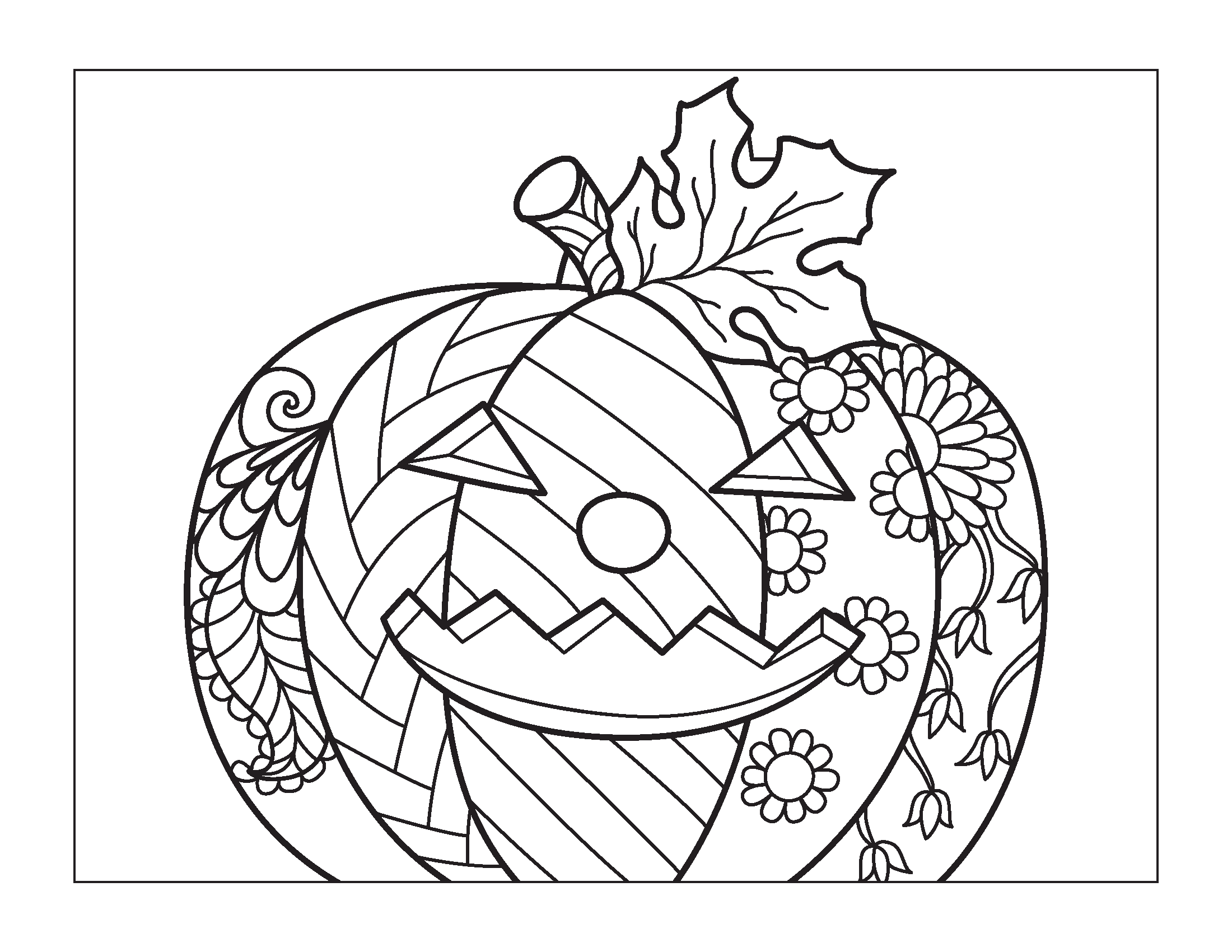Preschool Printable Halloween Coloring Pages