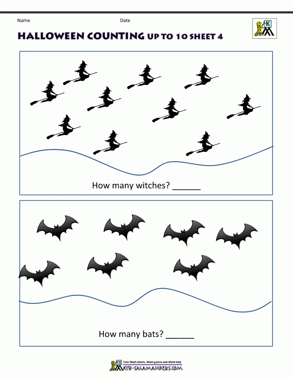 Halloween Math Worksheets For Kindergarten Halloween Math Worksheets For Kindergarten
