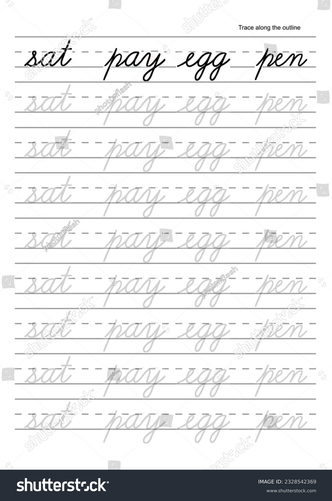 Free Printable Cursive Handwriting Worksheets Free Printable Cursive Handwriting Worksheets