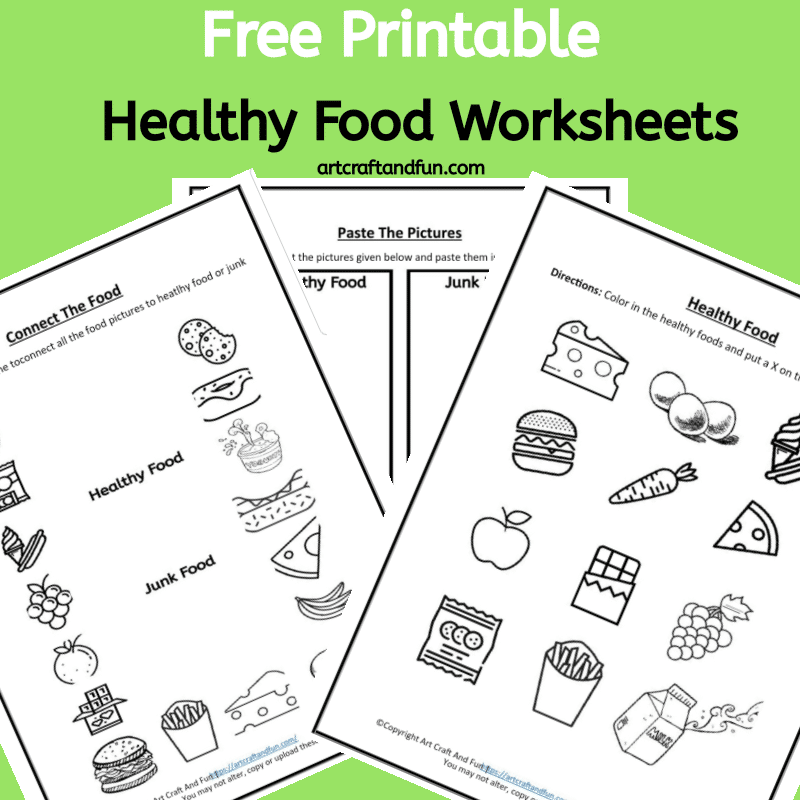 Healthy Foods Posters Worksheets And Activities The Super Teacher Worksheets Library