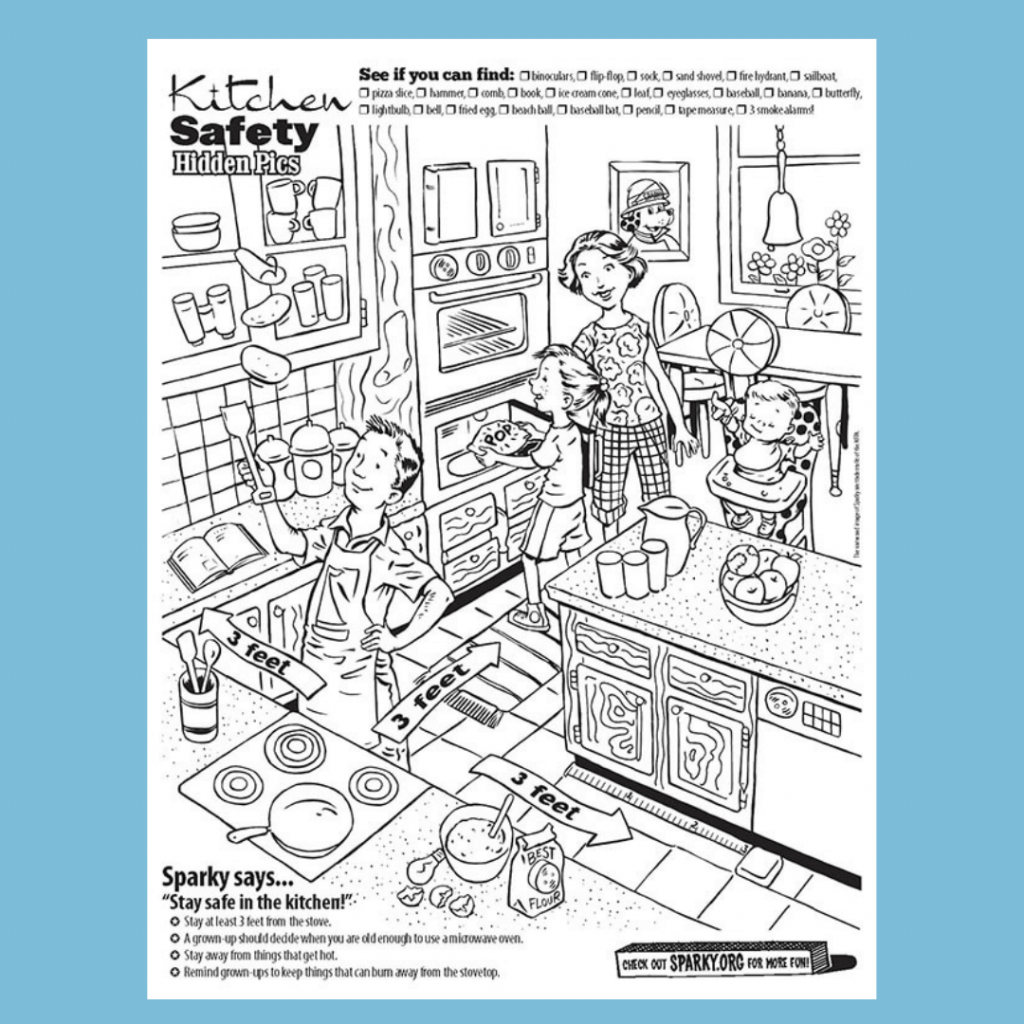 Free Printable Kitchen Safety Worksheets Pdf