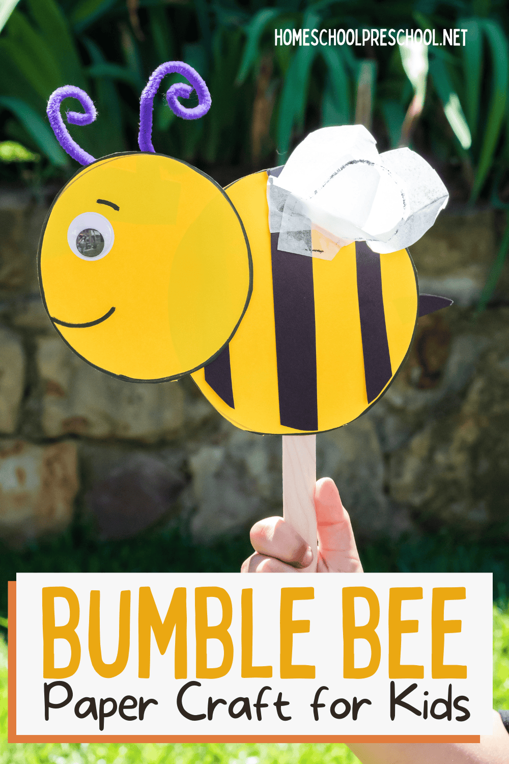 How To Make A Simple Preschool Bumble Bee Craft How To Make A Simple Preschool Bumble Bee Craft