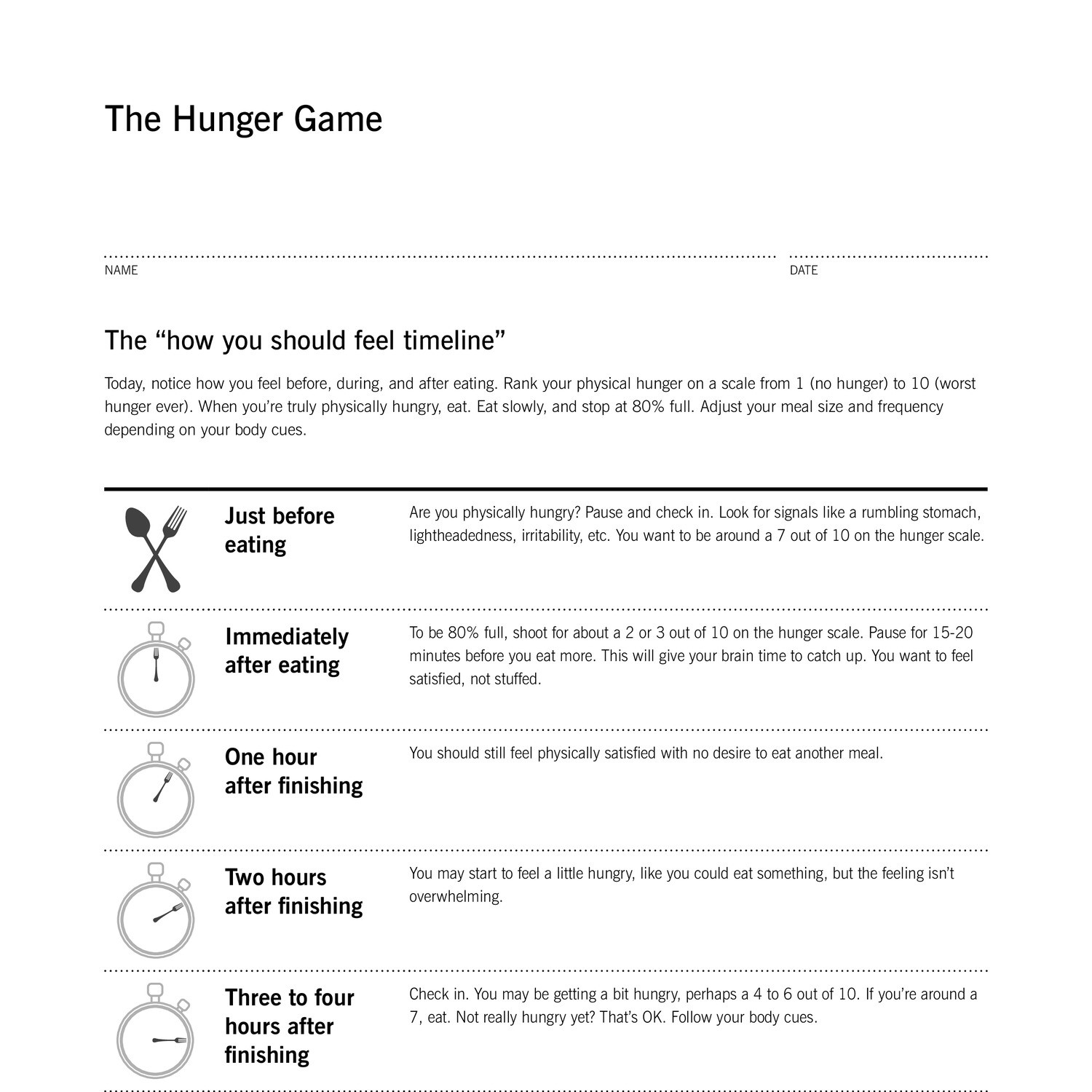 Free Printable Hunger Games Worksheets