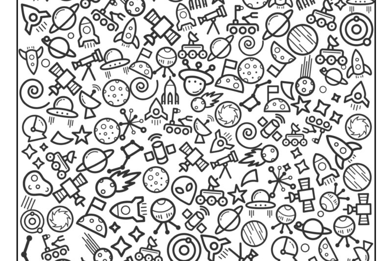 Free Printable I Spy Worksheet