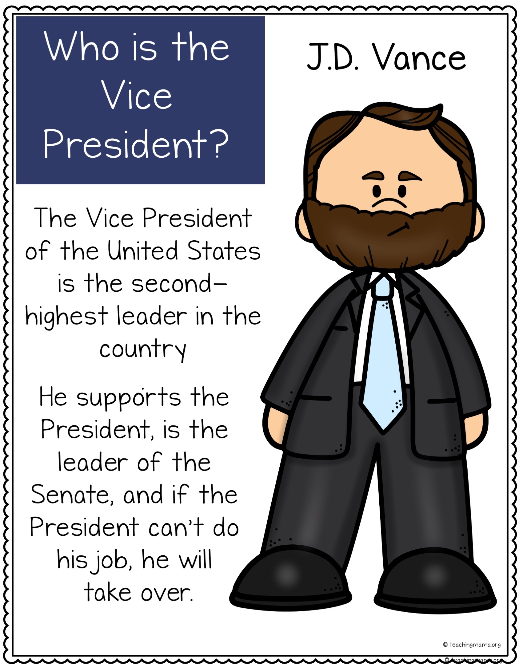 Inauguration Day Printables Teaching Mama