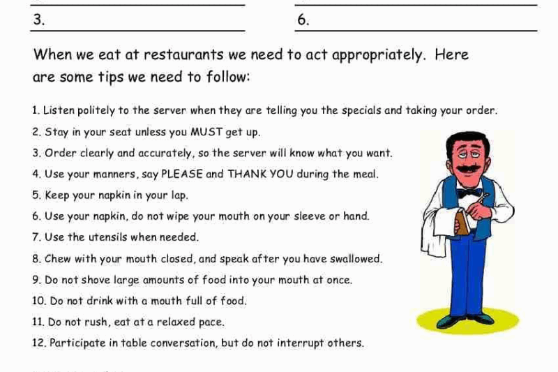 Free Printable Independent Living Skills Worksheets