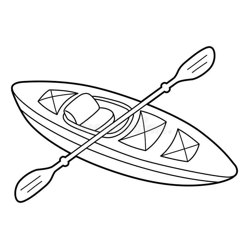 Kids Kayak Illustration Stock Illustrations 175 Kids Kayak 