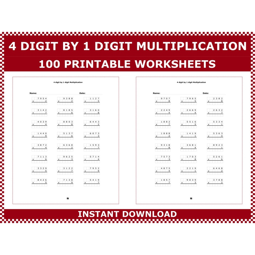 Lattice Multiplication Blank Templates 4 Original Digit Lattice Multiplication Blank Templates 4 Original Digit