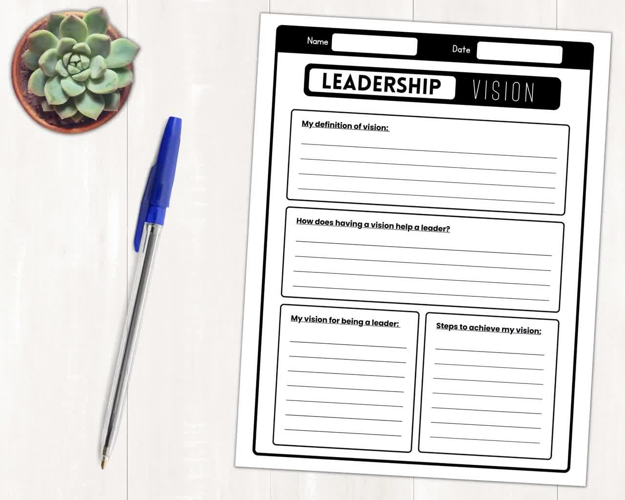 First Grade Leadership Worksheets Free Printable