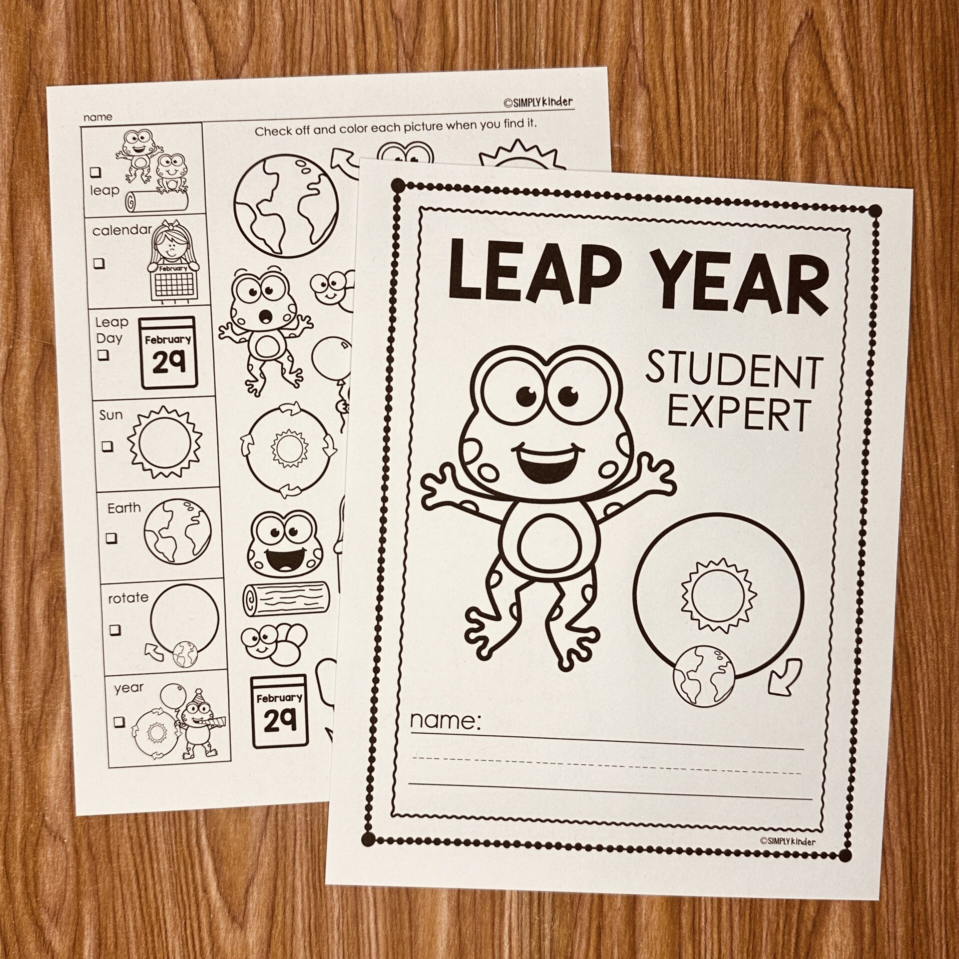 Leap Year Classroom Ideas Simply Kinder Leap Year Classroom Ideas Simply Kinder