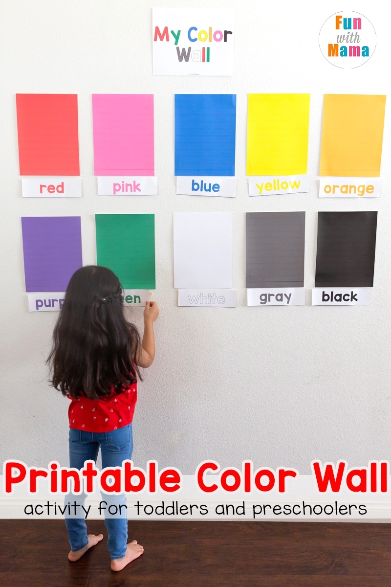 Colors Printables For Preschool Colors Printables For Preschool