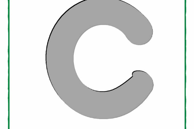 Preschool Printable Letter C